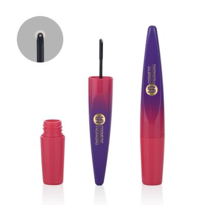 China New style new promotion cosmetic wheel empty plastic colorful liquid eyeliner roller cosmetic tube for sale