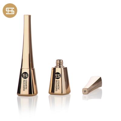 China New Promotion Cosmetic Luxury Gold Mini Plastic Liquid Eyeliner Container/Jar/Bottle/Case/Packaging for sale