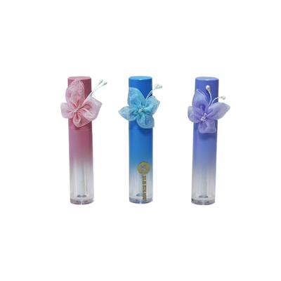 China 3ml capacity luxury liquid lip gloss packaging container custom empty white cosmetic transparent wholesale for sale