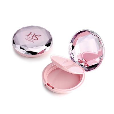 China Other Amazon Hot Sale 2022 New Look Pink Make Up Cosmetic Powder Compact Case With Mirror for sale