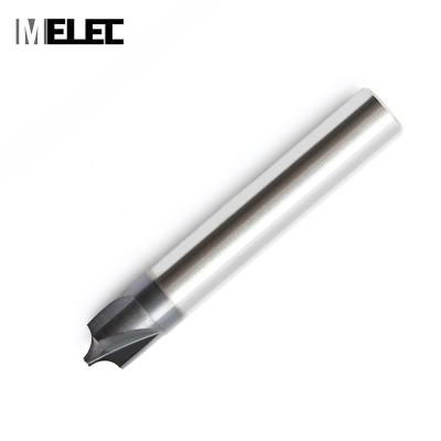 China CNC Process MELEC High Precision r 0.5-6mm hrc 60 hrc 60 Length 50-75mm 4 Flute Corner Rounding Cutters End Mills for sale