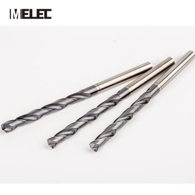 China Customized CNC Process MELEC Drilling Tools Size D6*50L Tungsten Carbide Steel Material Drill Bits for sale