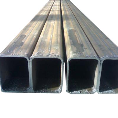 China Liquid Hollow Section High Quality Square Pipe Rectangle Welded Steel Pipe Black for sale