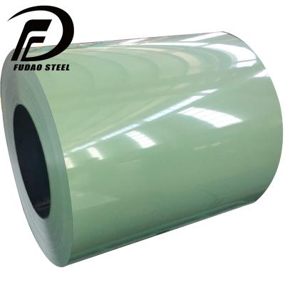 China Making Pipes FUDAO Prepainted Galvanized Color Coated Coil Sheet PPGI PPGL Steel Coil For Corrugated Metal Roofing Sheet for sale