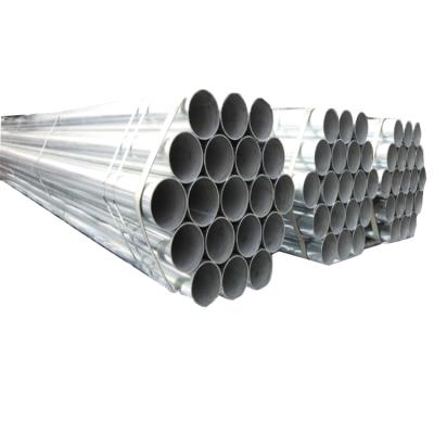 China Liquid Pipe Fudao Hot Dip Galvanized Round Steel Pipe / GI Pipe Pre Galvanized Steel Pipe for sale