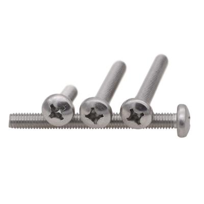 China DIN7985 Industry Stainless Steel Pan Head Bolt DIN 7985 Cross Recessed Cross Recessed Cheese Head Expanded Bolt for sale