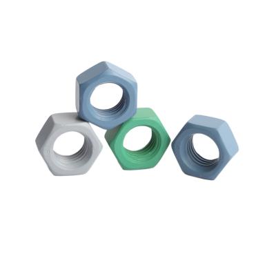 China Heavy Industry Hex Nuts 2.2 ASTM A194 Heavy Grade 2H ASTM A 563 GR Hexagon Nuts 2H CAD 2H Hex Nut for sale