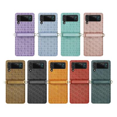 China New ODM Shockproof Custom Camera Protected Phone Case Designer Fashion Phone Case For Samsung Z flip3 for sale