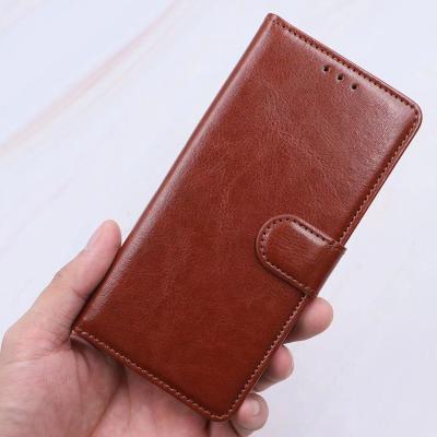 China 2021 Luxury Hot Selling Shockproof Factory Vintage Wallet Case With Card Slot And Magnetic Clasp Flip Cover For IPhone for sale