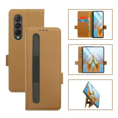 China Wholesale Shockproof Phone Cover 360 Phone Case Leather Case For Samsung flod3 flod4 case for sale