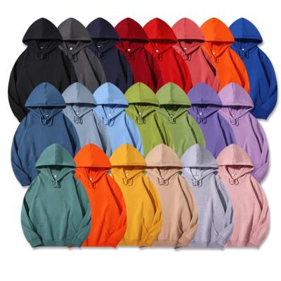 China Custom Size Logo Sweatshirt Hoodie Unisex Plus Size Anti-pilling Spring Hoodie Autumn Solid Color Hooded Pullover for sale