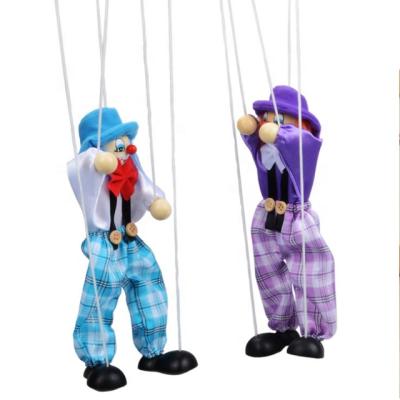 China Wooden Children Pretend Play Wooden Pinocchio Puppet Puppet for sale