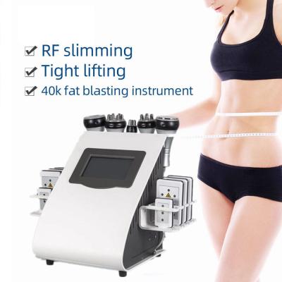 China YanYi factory price weight loss 6 in 1 new high quality cavitation rf ultra vacuum slimming machine for sale