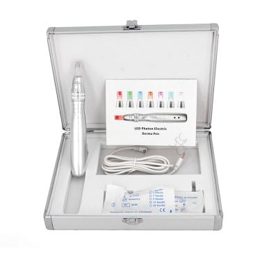 China YanYi Microneedling Dermapen 7 Color LED Photon Derma Pen Anti Aging Meso Blood Vessel Removal Meso Pen for sale