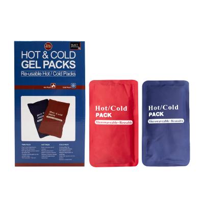 China Rehabilitation Safe Portable Hot Selling Therapy Supplies Reusable Hot and Cold Packed Freezable Medical Gel Ice for sale