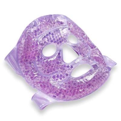 China Reusable Therapy Face Bead Mask Anti-Puffiness Eye Gel Face Mask for sale