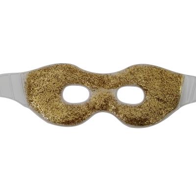 China Reusable Anti-Wrinkle Fatigue Anti-Wrinkle Sleeping Gel Eye Mask Sequin Cooling Eye Patch for sale