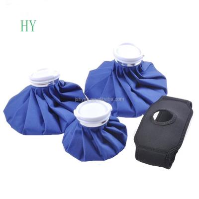 China Durable Rehabilitation Therapy 6inch 9inch Ice Bag Fabric Medical Ice Pack for sale