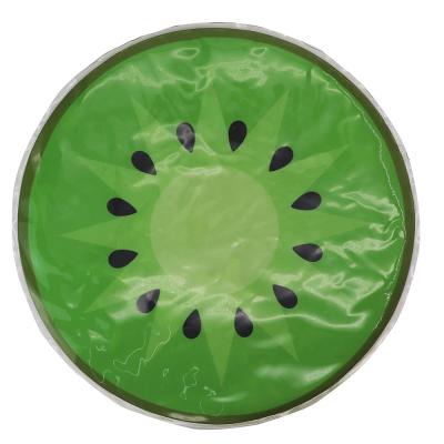 China Round Travel Fruit Printing Cool Pad Puppy Dog Cooling Bed Mat for sale