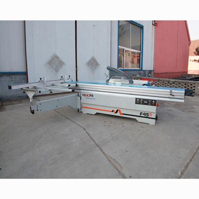 China Hot Selling Horizontal Woodworking Precision Industry Wood Cutting Sliding Table Saw Machine for sale