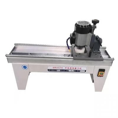 China Hot Sales Easy Operation Straight Line Sharpening Machine Manual Woodworking Linear Sharpener for sale