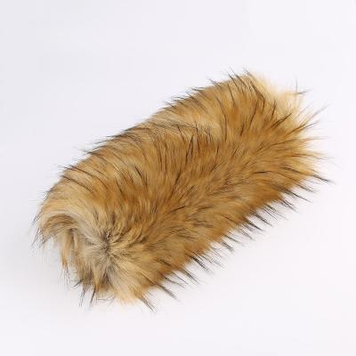 China Knitted High Pile Artificial Fur For Garments Collar Yarn Count for sale