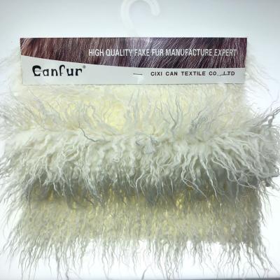 China Customizable Fluffiness Shredded Radish Faux Fur for Garment Production for sale