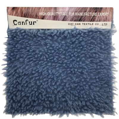 China Front Material 100% Polyester Long Pile Faux Fur Fabric for Cozy and Stylish Garments for sale