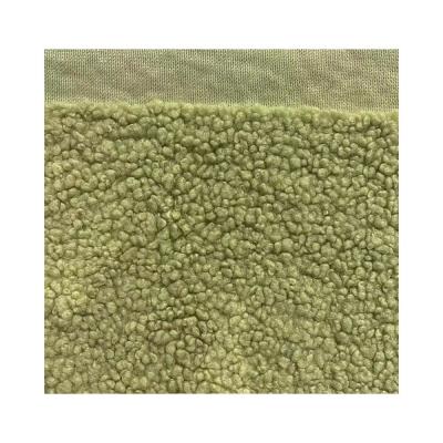 China Winddicht 100% polyester gebreide stof voor 2023 Design sofa Home Textile Teddy stof Te koop