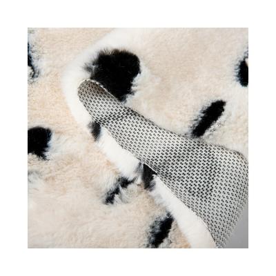 China FDY Printing for Garments Making 100 Polyester Sherpa Faux Fur Warp Suede Fabric Type for sale