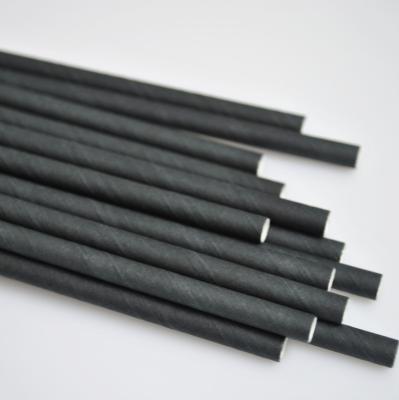 China Disposable Sharp Bamboo Fiber Straws 12mm Instead Of Paper Straws Bubble Tea Straws Pla for sale