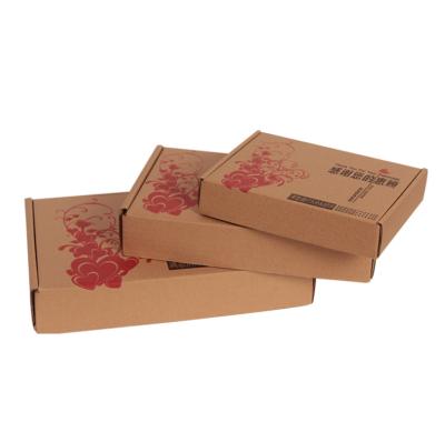 China Custom Recycled Materials Wholesale Cardboard Kraft Paper Delivery Packaging Corrugated Shipping Box for sale