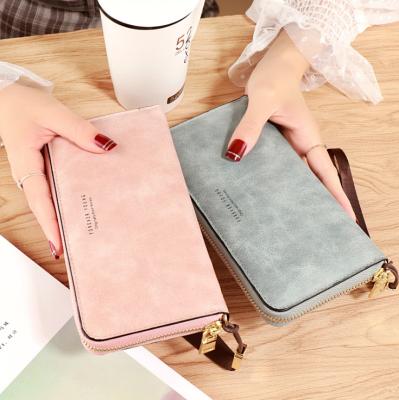 China Wholesale 2021 factory newest luxury long wallet and zipper women's wallet for women wallet for sale