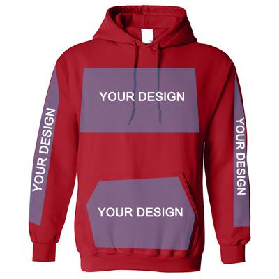 China Wholesale Embroidered Cotton Anti-Pilling Logo Men's Blank Hoodies 100% Unisex Sweatshirts Custom Printing for sale