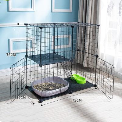 China Large Breathable Cat Cage and Indoor and Outdoor Cat House for Sale for sale