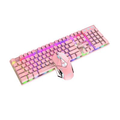 China High Quality PC Gamer Wireless Keyboard Mouse Computer Gaming Wireless Tablet For Trading Usb Magic Keyboard for sale