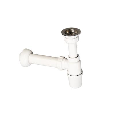 China Contemporary Plumbing Floor Trap Siphon PVC Water Feature For Wash Basin for sale