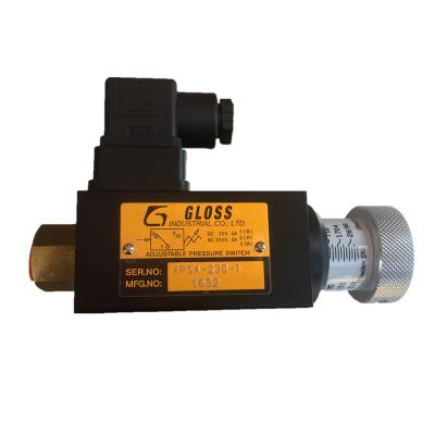 China High Frequency / Durable Pure Copper / APSA- Switching / Coil 230 35 70 150 350 210 125 420 - 1 Valve 2 3 4 Pressure Regulating GLOSS ADJUSTABLE Pressure Switches for sale