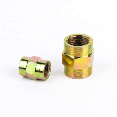 China Mechanical Link 1/4 1/8 3/8 1/2 High Pressure 3/4 1 Oil Internal Direct Cylinder Hydraulic Pipe Thread Connector for sale