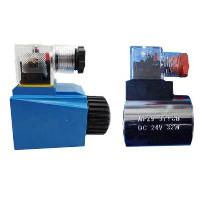 China MFB9-37YC MFZ9-37YC 240 ycb 24V 220V 240 diameter 23mm diameter 23mm inner hydraulic solenoid valve solenoid 23.7mm for DG4V valve for sale