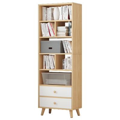 China (Other) Single Adjustable Bedroom Side Cabinet Small Bedside Bookcase Storage Cabinet for sale