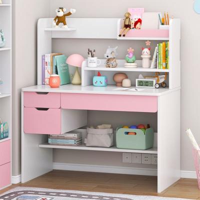 China 2021 New Ergonomic Children's Desk Study Vertical Study Table Multifunctional Storage Design for sale