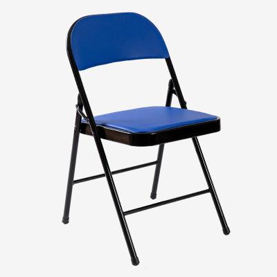 China Easy Carry Cheap Cost Padded Metal Folding Chairs / Foldable Chairs for sale