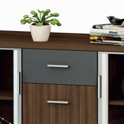 Китай Heavy Duty 3 MFC Drawer Walnut Brown Pedestal Side Cabinet продается