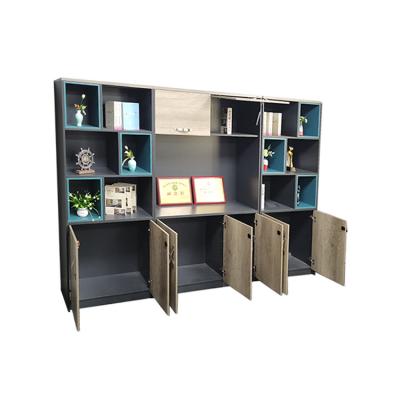 China hot Sale Creative Multipurpose Home Studio Small Wood Multifunctional File Cabinet Bookstore shelf à venda