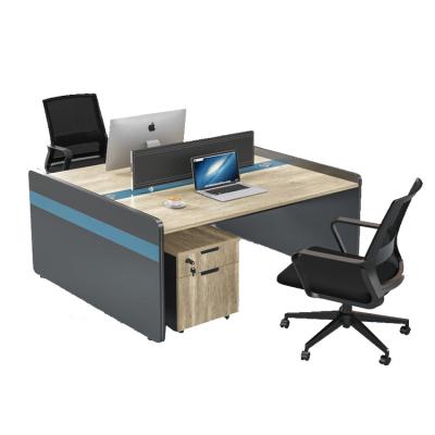 중국 Workstation Office Desks 2 Person Office Modern Work Station 판매용