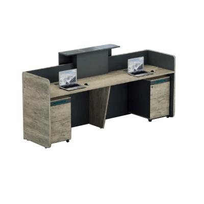 China Office 2 Person Desks Modern Work Station Counter for sale