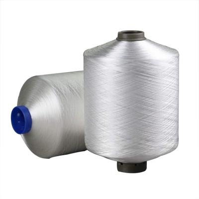 China Hongshun Raw White High Tenacity Nylon 6 Yarn 250d/12f Anti-pilling for sale