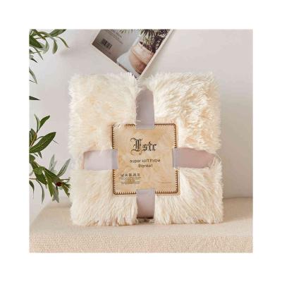 China HOT SALE Mink Felt Blanket-Tie Dyeing Series Throw Fluffy Luxury Faux Fur Blanket PORTABLE for sale