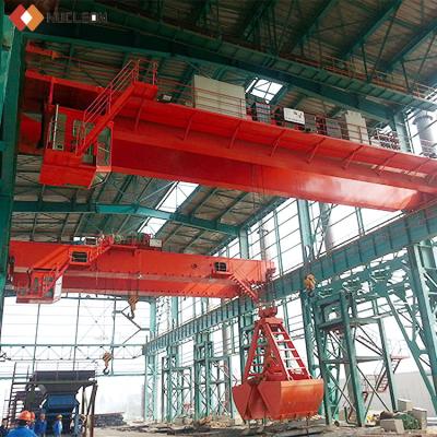 China Bridge Crane Hot Selling Single Girder Grab Overhead Crane for sale